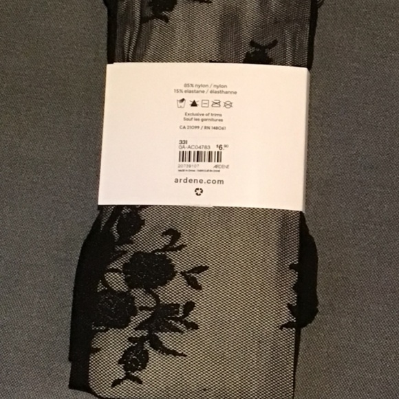 Ardene Black OS Tights - Picture 2 of 2